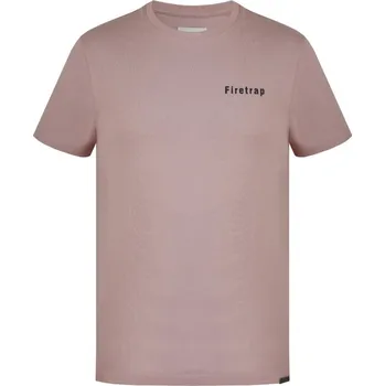Firetrap Trek pánské tričko Dusty Rose M
