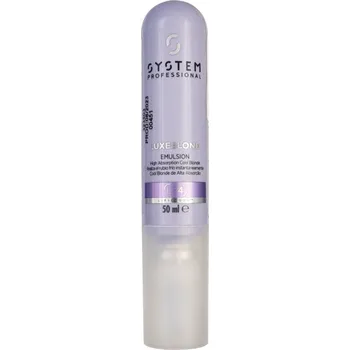 Vlasová regenerace System Professional LuxeBlond Emulsion 50 ml