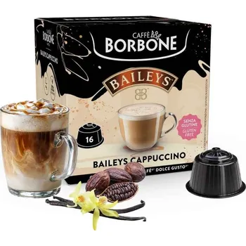 Borbone - Dolce Gusto kapsle Caffé Borbone Baileys Cappuccino - 16 kapslí