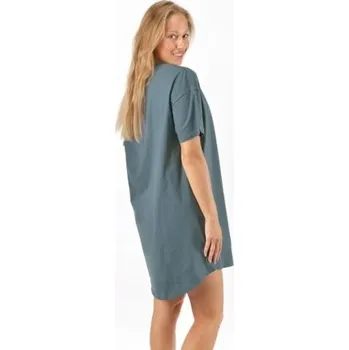 Dámská noční košile Maxitriko Gina 19166P - bavlna Tmavě šedá L