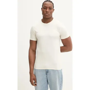 Pánské tričko Bavlněné tričko Guess M4GP39.K7HD0 béžová 01X, vel. L