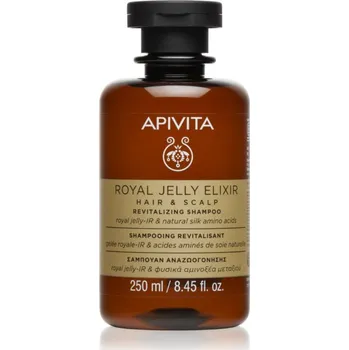 Šampon Apivita Royal Jelly Elixir Revitalizing Shampoo revitalizační šampon proti příznakům stárnutí vlasů 250 ml