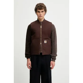 Dámská vesta Bavlněná vesta Carhartt WIP Classic Vest, M, hnědá, 98X