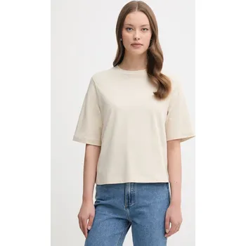 Pánská móda Bavlněné tričko United Colors of Benetton 3BL0E17G5 béžová 08X, vel. XL