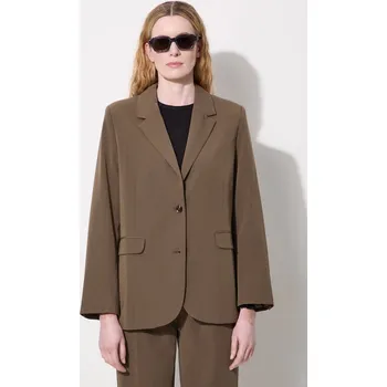 Dámské sako Sako Samsoe Samsoe zelená barva, S, 78X