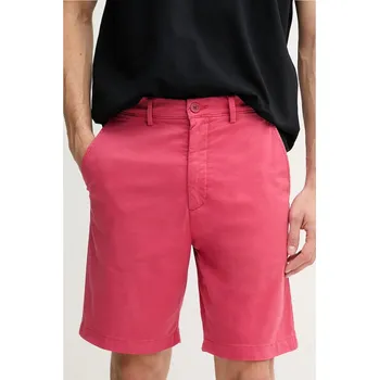 Pánské kraťasy Kraťasy Pepe Jeans REGULAR CHINO SHORT pánské, růžová barva, PM801181 38X, vel. 30