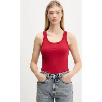 Top HUGO Datamia 50514489 červená 33X, vel. S