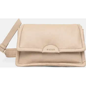 Kabelka Kožená kabelka Guess EVA HWSTPF.L5116 béžová 80A, vel. ONE SIZE