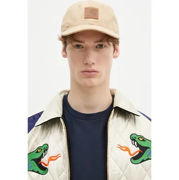 Módní doplněk Kšiltovka Carhartt WIP Canvas Cap, ONE SIZE, béžová, 80X