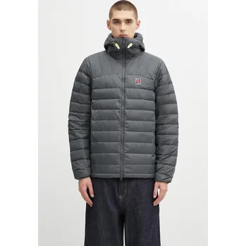 Péřová bunda Fjallraven Expedition šedá barva, zimní, F86121, M, 90X