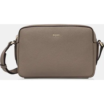 Kabelka Kožená kabelka BOSS Lenah Crossbody černá barva, 50547733 88X, vel. ONE SIZE