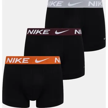 Pánské spodní prádlo Boxerky Nike 3-pack černá barva, 0000KE1156 0000KE1156.MM 99F, vel. XXL