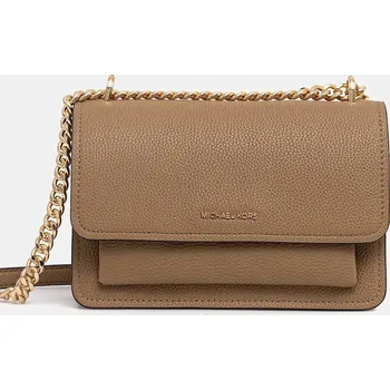 Kabelka Kožená kabelka MICHAEL Michael Kors černá barva, 30T4GC7L3T 81X, vel. ONE SIZE