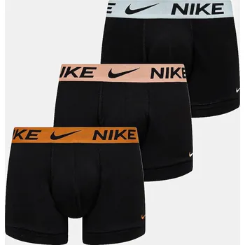 Boxerky Boxerky Nike 3-pack pánské, černá barva, 0000KE1156 0000KE1156. 99F, vel. L