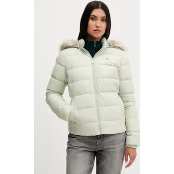 Pánská móda Péřová bunda Tommy Jeans DW0DW18312 zelená 07X, vel. L