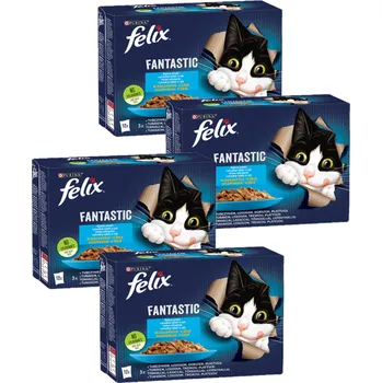 FELIX Fantastické rybí želé příchutě: 48x85g