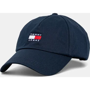Čepice Bavlněná baseballová čepice Tommy Jeans AM0AM12933 námořnická modř 59X, vel. ONE SIZE