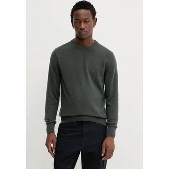 Pánský svetr Svetr z vlněné směsi Marc O'Polo pánský, tmavomodrá barva, M29514460504 97X, vel. M