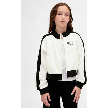GAP Dívčí Dětská tepláková bunda VintageSoft GAP Bílá M (2946431)