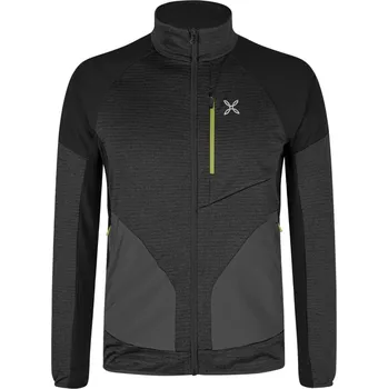 Pánská mikina Pánská mikina Montura Thermal Grid 2 Maglia Velikost: XXL / Barva: černá