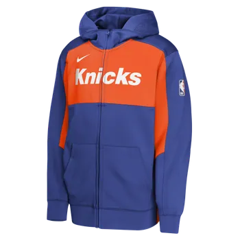 Pánská mikina Dětská Nike Showtime Knicks Hoodie Velikost oblečení: XL