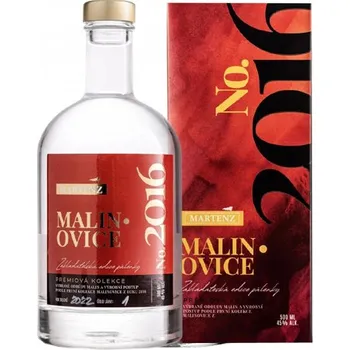 Pálenka Martenz Malinovice No. 2016 45% 0,5 l