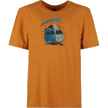 Pánské tričko Pánské triko E9 Furgo Men's Velikost: L / Barva: hnědá