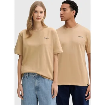 Pánské tričko Bavlněné tričko Barrow F5BWUATH070 béžová 01A, vel. M