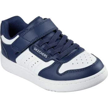 Chlapecké tenisky Skechers Quick Street Trainers Childrens Navy/White 2 (35)