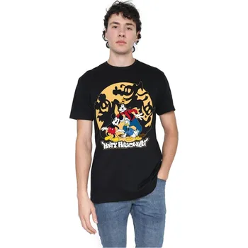 Disney Halloween T-Shirt Mickey Friends L