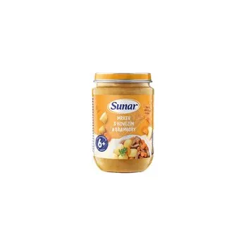 HERO Sunar příkrm Mrkev s hovězí+bram.od ukon.6m+ 190g