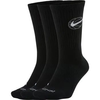 Pánské oblečení Nike Everyday Crew 3PK Socks černá S