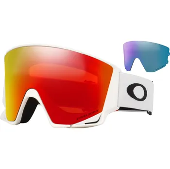 Oakley Flow Scape L - matte white/Prizm Torch & Prizm Iced uni
