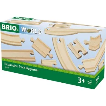 Vláček a vláčkodráha Dřevěná rozšiřující sada malá