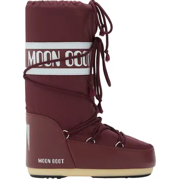 Pánská zimní obuv boty Moon Boot Icon Nylon - Burgundy 39/41