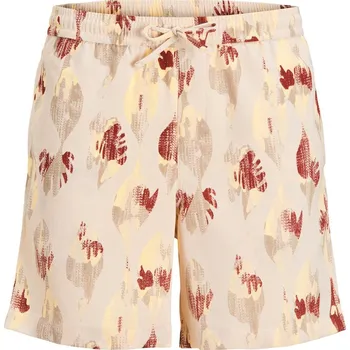 Jack and Jones Fleece Jogger Shorts Antique White S