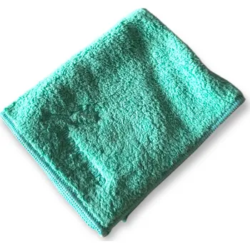 Utěrka na prach z recyklovaného mikrovlákna, zelená