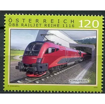 Poštovní známka Österreich post (2025) MiNr. 3909 ** - Rakousko - Koralmská železnice