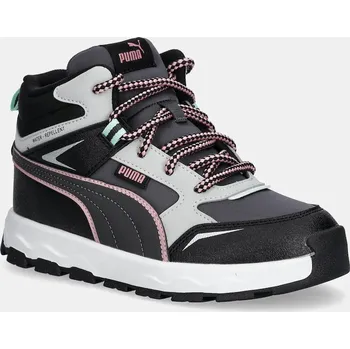 Chlapecká obuv Dětské boty Puma Evolve Trail tmavomodrá barva, 397645 99A, EUR 27.5