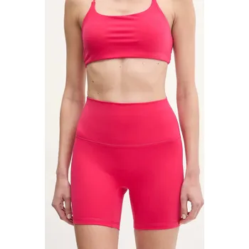 Šortky na jógu JOYINME Movement růžová barva, high waist Szorty.Movement 42X, vel. 34