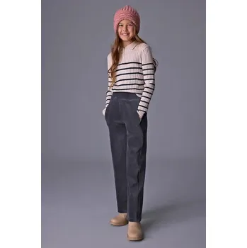 Dívčí kalhoty Dětské kalhoty Mayoral 7576.8E.Junior.9BYA šedá 90X, vel. 140