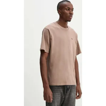 Bavlněné tričko Won Hundred 3300.12063 béžová 08X, vel. S