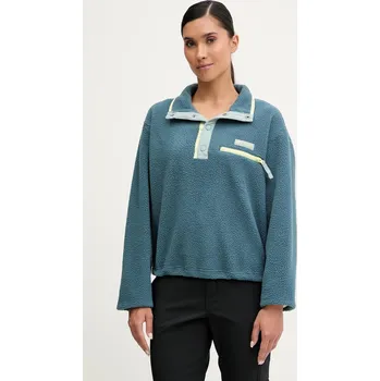 Pánské oblečení Sportovní mikina Columbia Helvetia 2092231 tyrkysová 69X, vel. XS