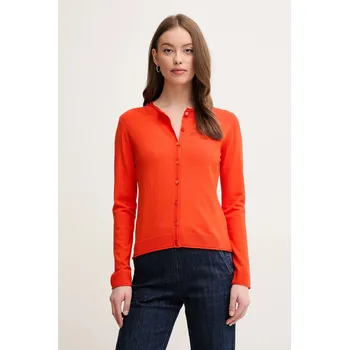 Dámský svetr Kardigan Sisley 17Q3M5203 červená 29X, vel. L