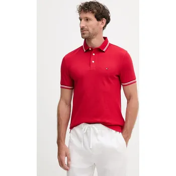Oblečení a móda Polo tričko Tommy Hilfiger MW0MW39993 červená 33X, vel. XL