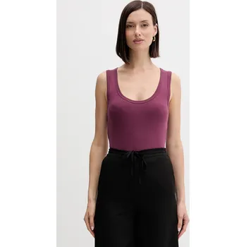 Bavlněný top United Colors of Benetton 3GA2DH010 fialová 49X, vel. S