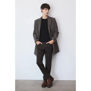 Dámský kabát Kabát s příměsí vlny Medicine RW25-KPM501 hnědá 89A, vel. XL