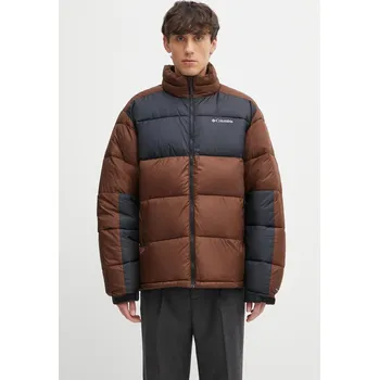 Pánská větrovka Bunda Columbia, L, hnědá, 88A