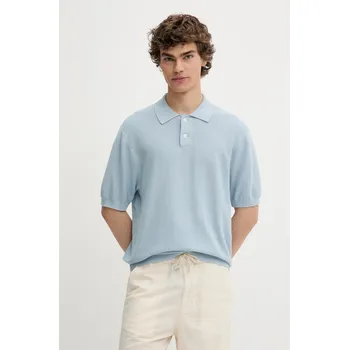 Pánské tričko Bavlněné polo tričko Levi's A7294 modrá 50X, vel. L