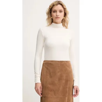 Pánské tričko Tričko s dlouhým rukávem Marella Emme by Marella 2525946031200 béžová 01X, vel. L